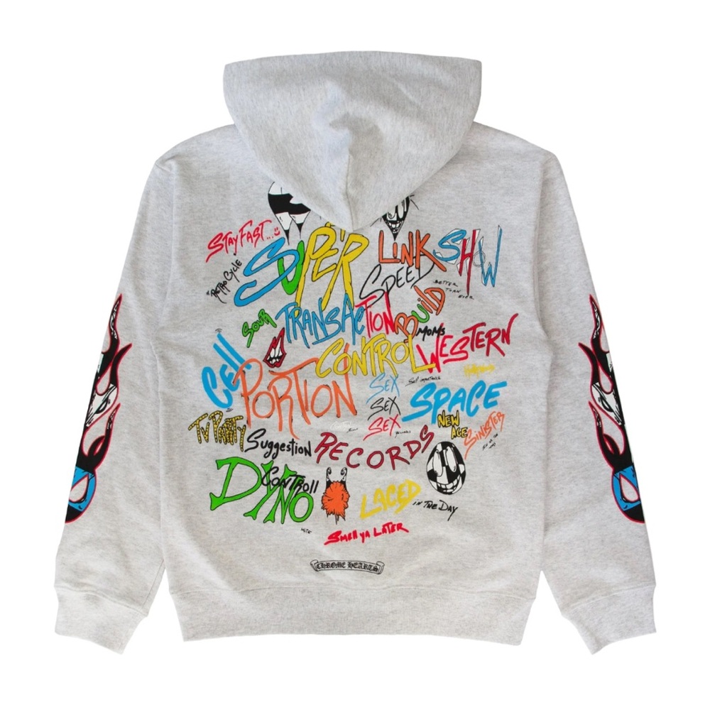 Chrome Hearts Matty Boy “Brain Wave” Hoodie